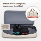 Gesteppte Reisetasche mit Schuhfach Zorenza