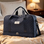 Gesteppte Reisetasche mit Schuhfach Zorenza