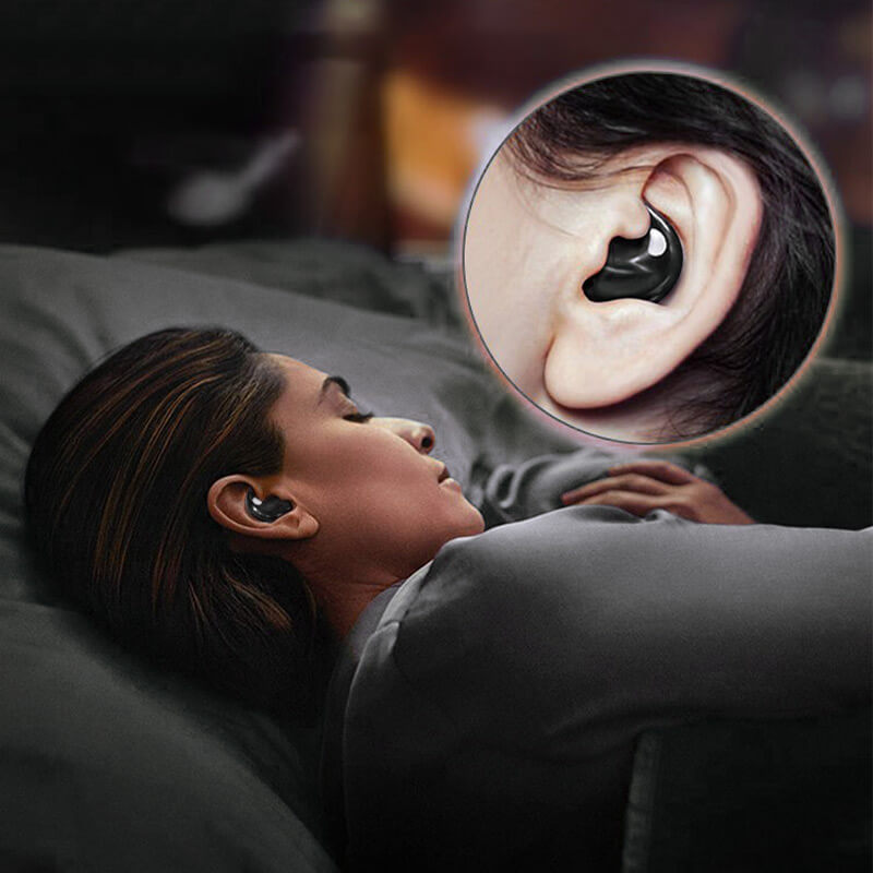 Bluetooth Kopfhörer In-Ear – Ultra-flach für Seitenschläfer -    Zorenza