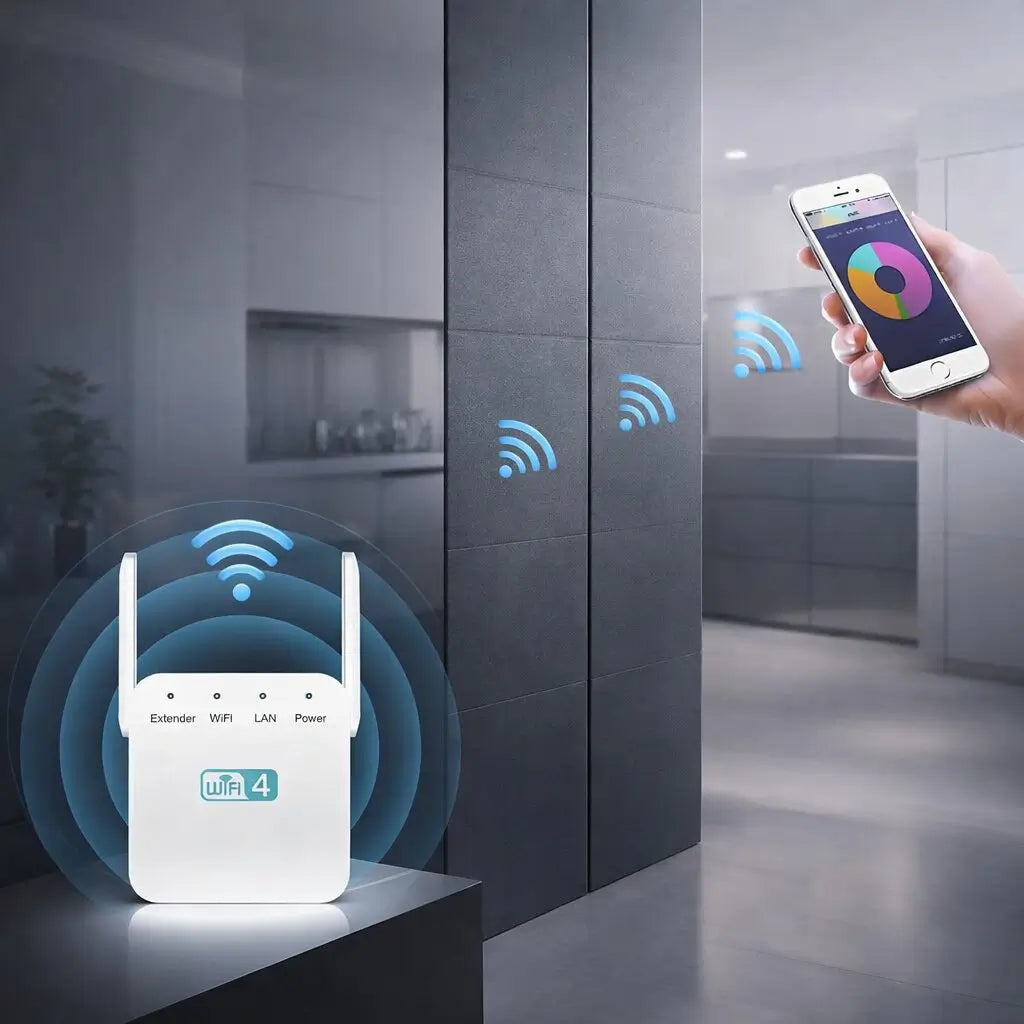 WLAN Verstärker mit Repeater-Funktion -    Zorenza
