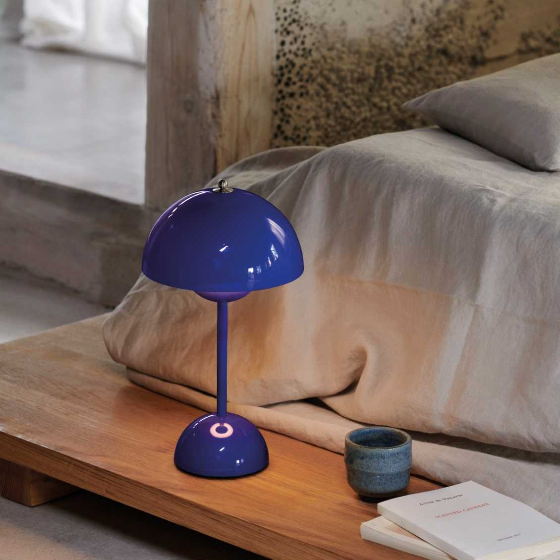 Kabellose LED-Tischlampe mit 3 Dimmstufen – Retro-Design -    Zorenza